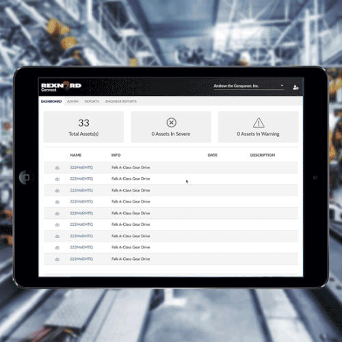 Rexnord Connect Portal
